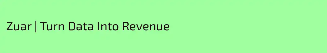 Zuar | Turn Data Into Revenue